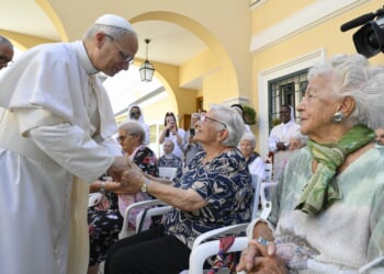 Pope Leo XIV visits home for elderly in Castel Gandolfo: ‘Age doesn’t matter’