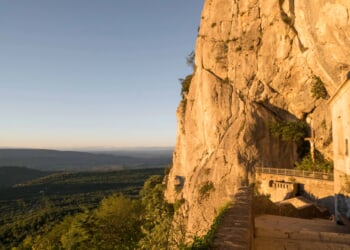 Inside the cave in France where many believe St. Mary Magdalene spent her final years