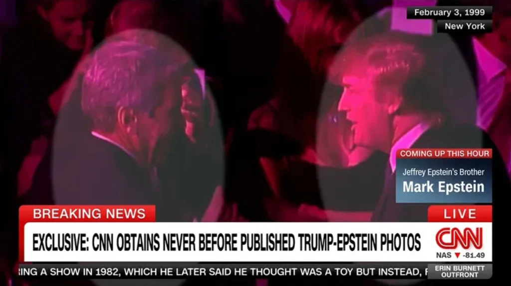 Liberal Media Unravels with Glee and Delight Over 'Never Before Seen' Photos of President Trump with Jeffrey Epstein [WATCH]
