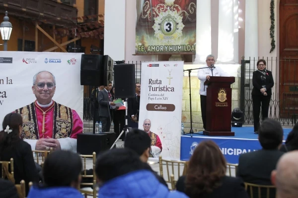 The presentation of Leo’s Route in Callao, Peru. Credit: ANDINA/Presidency of Peru