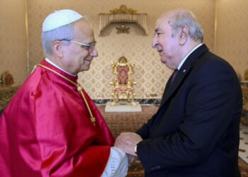 Pope Leo XIV meets Algerian president, discusses Church life and peacebuilding