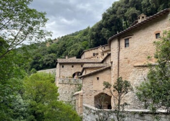 PHOTOS: Where St. Francis slept on stone, pilgrims still find peace