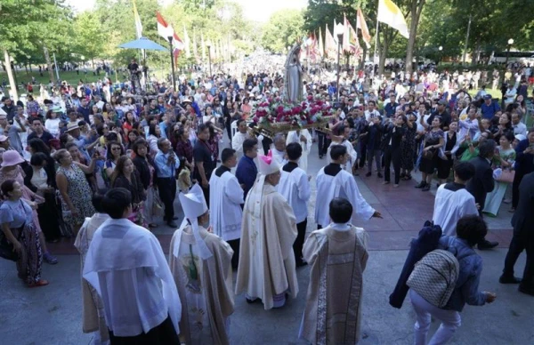 Marian Days procession and closing Mass in 2023. Credit: Photo courtesy of Mother of the Redeemer Photography Group