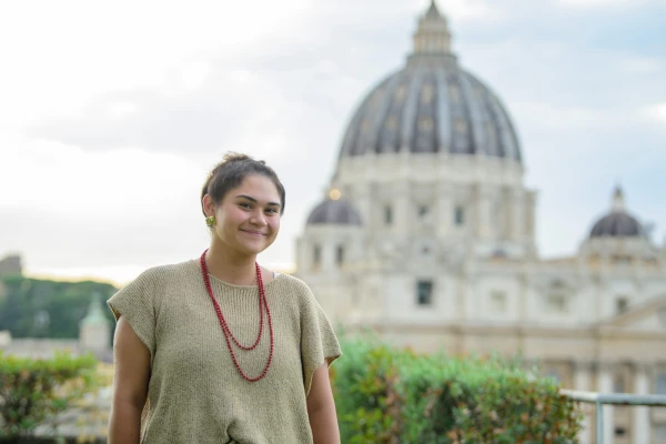 Daniela Sánchez y Sánchez grew up in Puebla, Mexico, and is now studying journalism in Spain. Credit: Lemmy Ogbonnaya Ijioma/EWTN Summer Academy