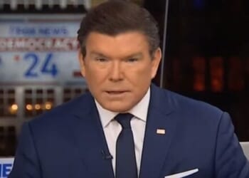 Bret Baier is unrecognizable to viewers without hair and makeup