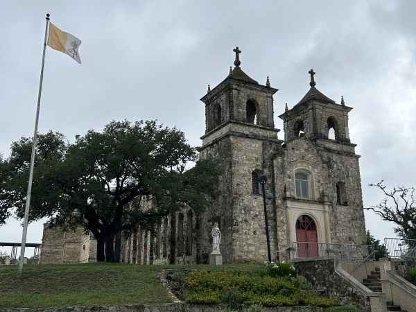 St. Peter Catholic Church in Boerne, Texas, a parish near Kerrville that is organizing aid for the flood victims. Credit: Amira Abuzeid/CNA