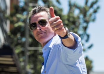 Gavin Newsom is Following U-Haul Trucks Out of His State to South Carolina [WATCH]