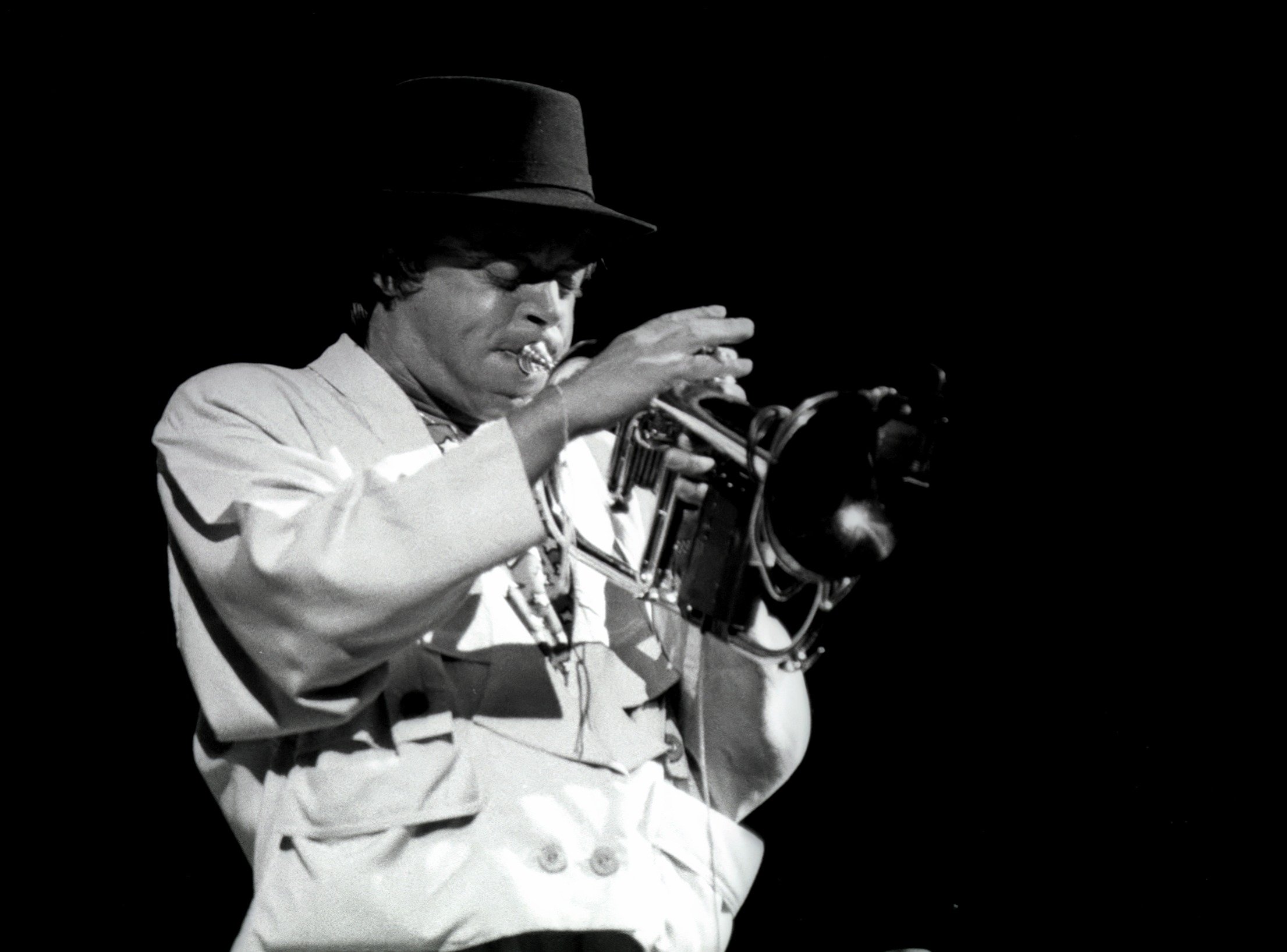 Chuck Mangione, Royal Festival Hall, London, 1988. Image by Brian O'Connor. (Photo by Jazz Services/Heritage Images/Getty Images)