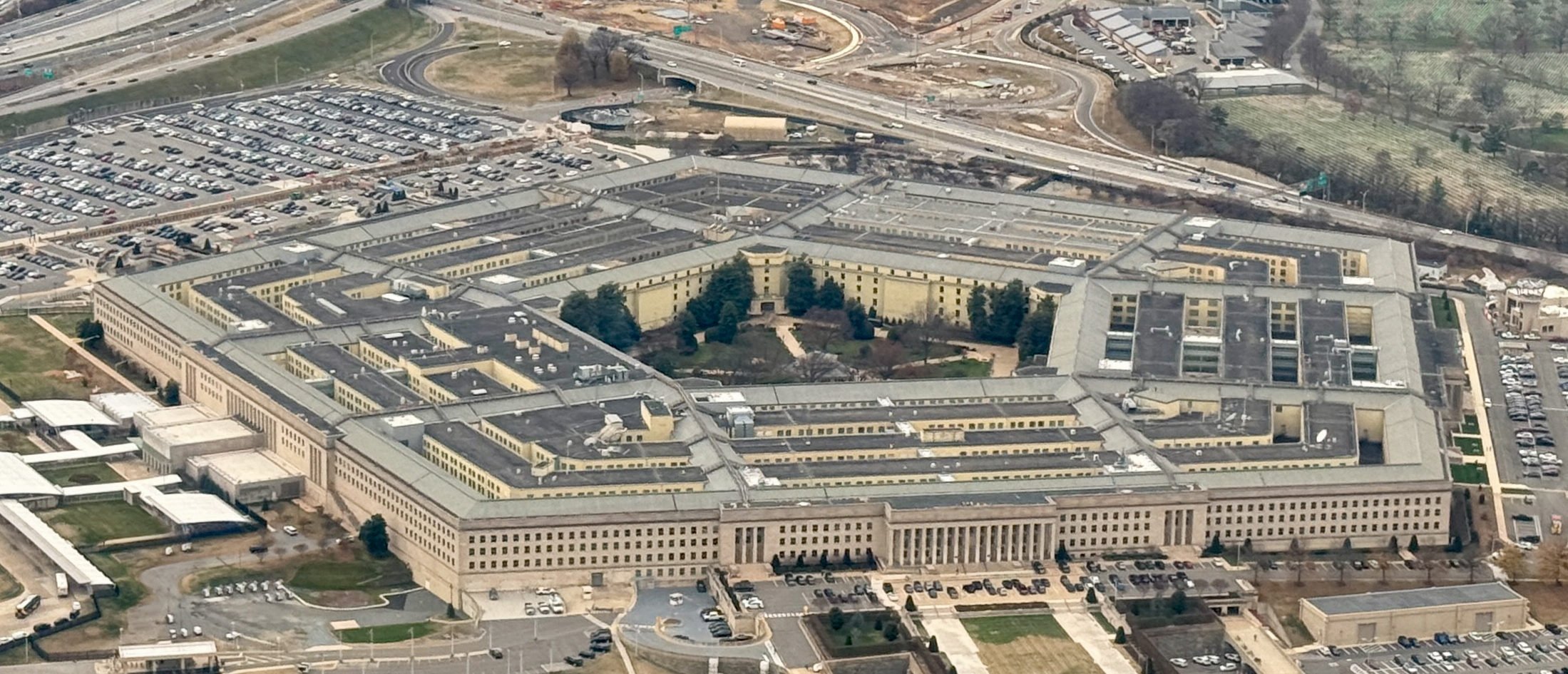 A view of the Pentagon on December 13, 2024, in Washington, DC. Home to the US Defense Department, the Pentagon is one of the world's largest office buildings. (Photo by DANIEL SLIM/AFP via Getty Images)