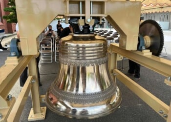 Nagasaki church replaces cathedral bell 80 years after it was destroyed in atomic blast