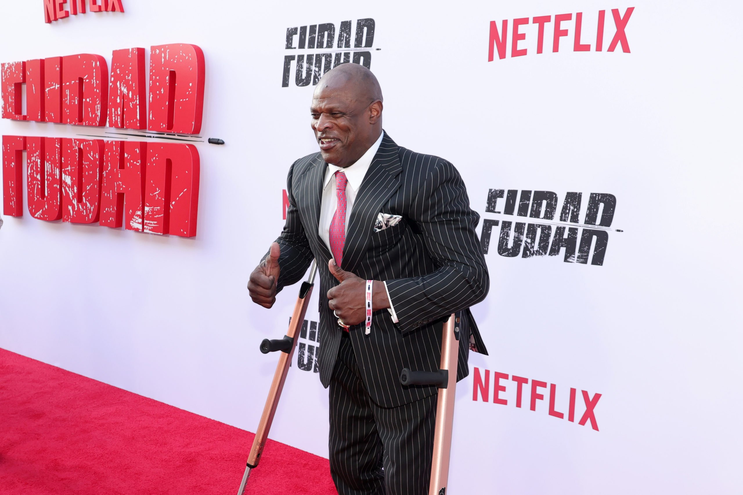 LOS ANGELES, CALIFORNIA - JUNE 11: Ronnie Coleman attends Netflix's "FUBAR" Season 2 Los Angeles Premiere at Netflix Tudum Theater on June 11, 2025 in Los Angeles, California. (Photo by Kevin Winter/Getty Images)