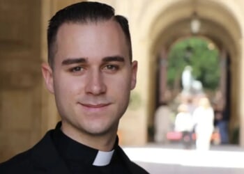 Pope Leo XIV tells newly ordained 24-year-old priest to ‘never lose your joy’