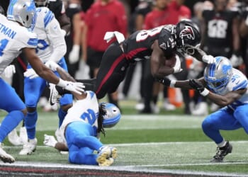 Detroit's Morice Norris injury cuts short Lions preseason game against Atlanta Falcons
