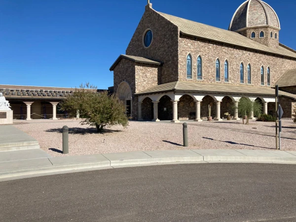 The Our Lady of Solitude Monastery in Tonopah, Arizona. Credit: Photo courtesy of Mother Marie Andre Campbell