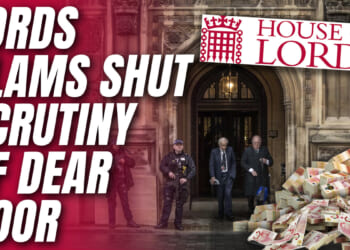House of Lords Dodges Scrutiny of £10 Million Door – Guido Fawkes