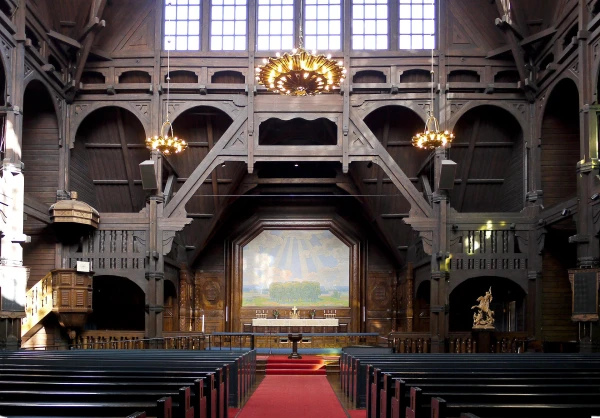 The Kiruna Church interior. Credit: Xauxa Håkan Svensson/Wikimedia (CC BY-SA 3.0)