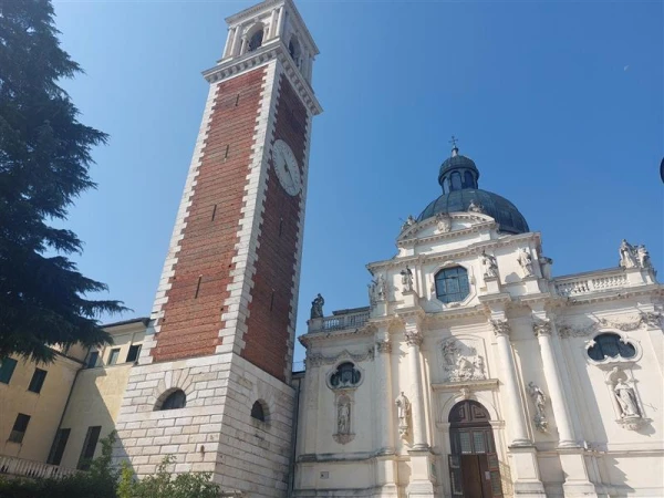 Exterior of the Sanctuary of St. Mary of Mount Berico in Vicenza. Credit: Kristina Millare/CNA