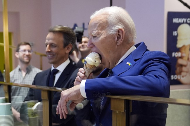 Biden’s 'Double Dippers' Outing Proves He’s Past His Prime – Twitchy