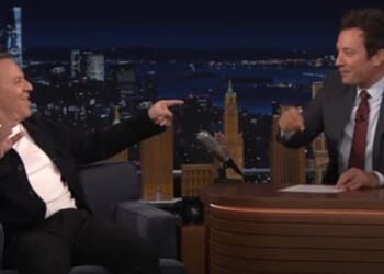 Gutfeld appears on Jimmy Fallon’s show after Trump said he’s next to go, shares wild encounter