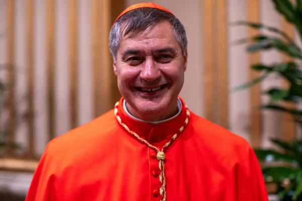Italian Cardinal Roberto Repole was created a cardinal by Pope Francis during the consistory at St. Peter’s Basilica on Dec. 7, 2024. Credit: Daniel Ibañez/CNA