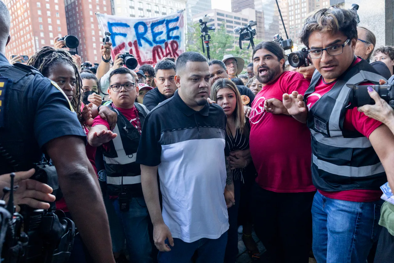 Kilmar Abrego Garcia Checks In At Baltimore ICE Office After Release From Jail