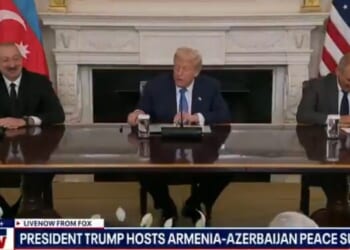 Trump draws laughter when he refers to Biden by familiar nickname at peace event