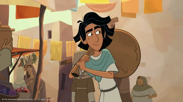 The disciple John in the new animated movie