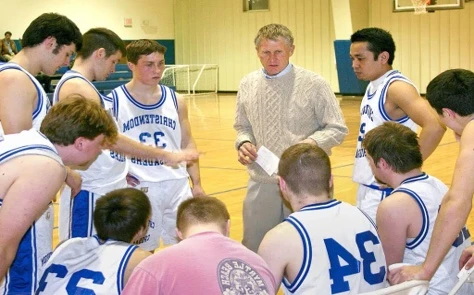 Tom Vander Woude coached basketball in his spare time. Credit: Photo courtesy of the Tom Vander Woude Guild