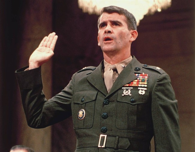 Oliver North and Fawn Hall Tie the Knot Decades After Iran-Contra Chaos – Twitchy