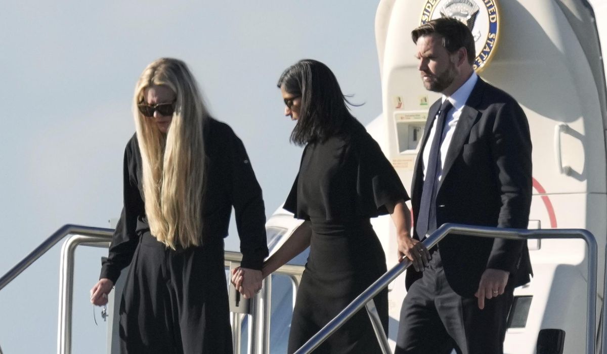 Erika Kirk, Charlie Kirk's wife, promises his mission will continue