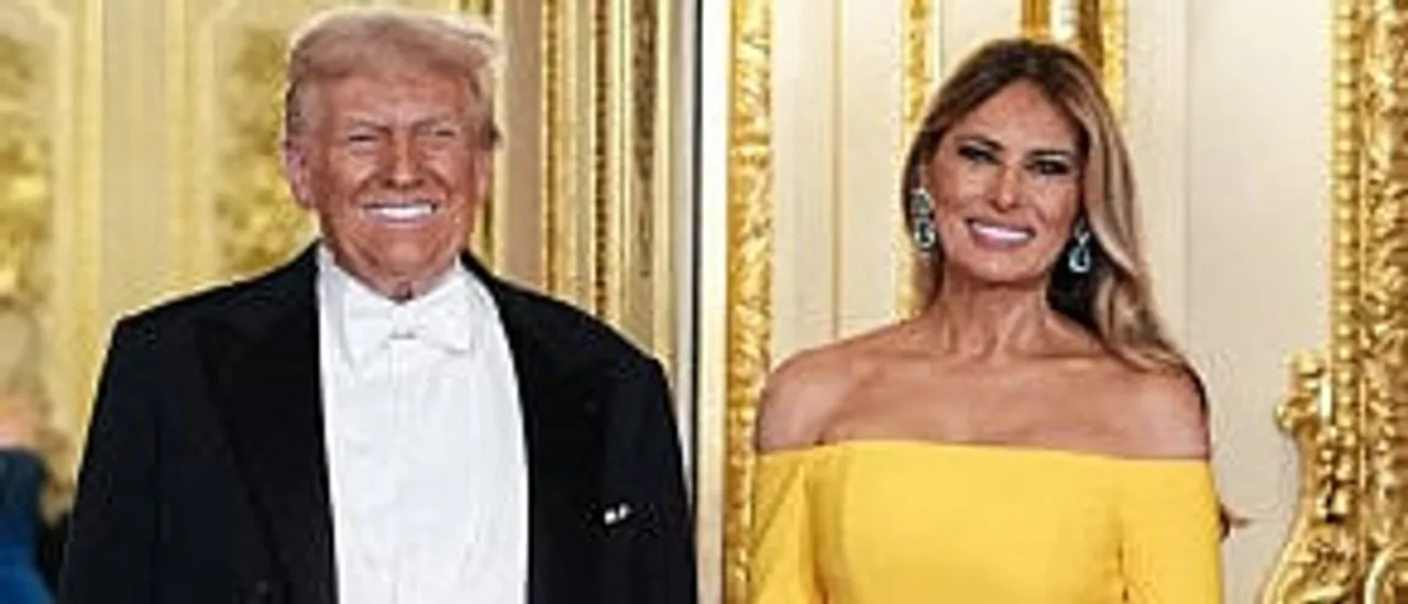 Melania Trump Stuns in Sunshine Yellow During State Visit