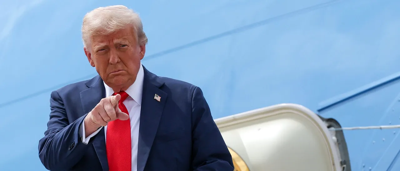 REPORT: Man Charged With Aiming Laser At Marine One With Trump Aboard