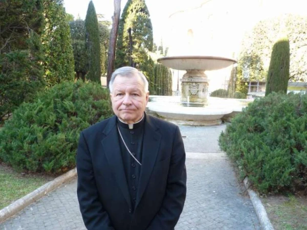 Archbishop Gregory Aymond of New Orleans in Rome on Jan. 26, 2012. Credit: Alan Holdren/CNA