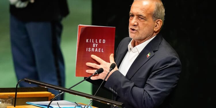 Iran's president attacks Israel, U.S., E3 in U.N. speech