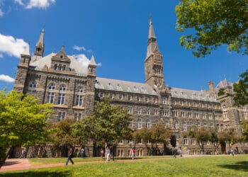Police investigate flyers at Georgetown recruiting for far-left gun group tied to violence