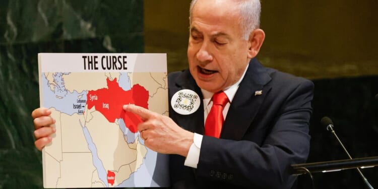 Dozens at U.N. General Assembly walk out as Israeli leader Netanyahu begins speech