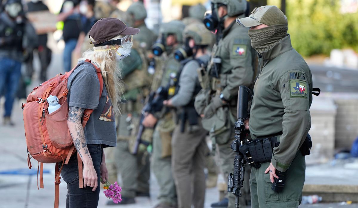 Trump says he's sending troops to 'war ravaged' Portland, Oregon