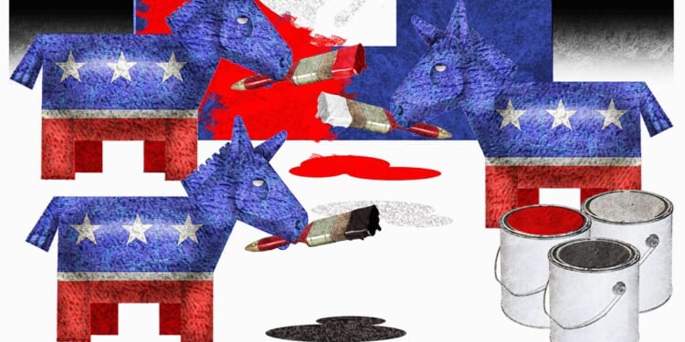 Democrats shout fascist while behaving like Brownshirts