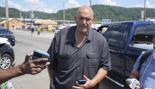 Dem John Fetterman Comes Out Against Violent Nazi/Fascist Rhetoric and a Government Shutdown – Twitchy