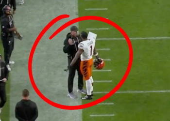 Bengals’ Ja’Marr Chase Caught On Camera Having Heated Exchange With Zac Taylor