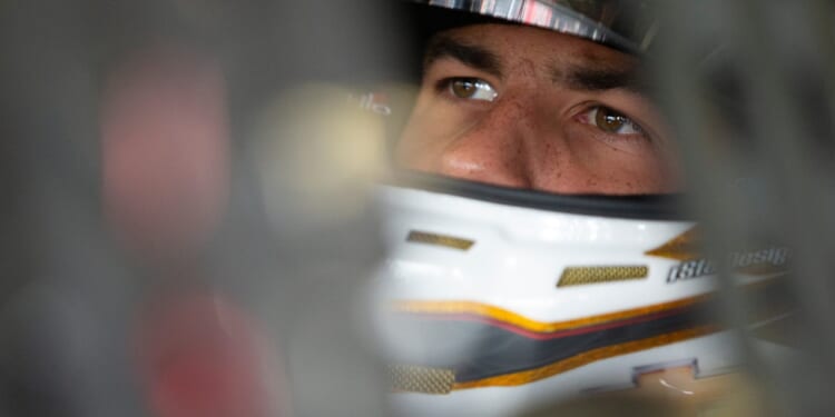 Bubba Wallace Furious After Denny Hamlin Contact Wrecks Him In Kansas Speedway Finale [WATCH]