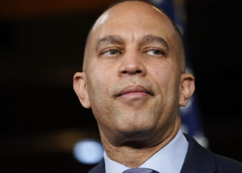 Hakeem Jeffries Crashes Out Over Trump Post of Spoof Video Featuring Sombrero [WATCH]