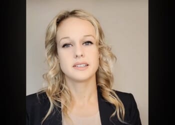Creepy Rebekah Jones says people like Charlie Kirk should be in jail