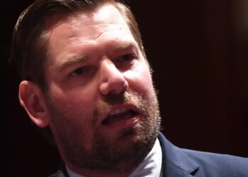 Eric Swalwell Appears To Post Photoshopped Pic To Call Church Attack Suspect ‘MAGA’