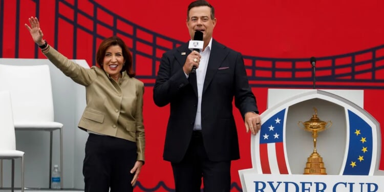 Gov. Kathy Hochul Viciously Booed Not Once, Not Twice, Not Thrice, But Four Times At Ryder Cup Opening Ceremony