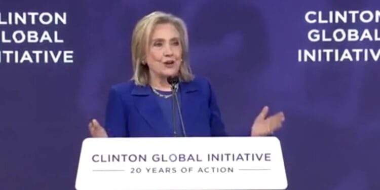 Hillary Clinton Claims Democracy Now ‘Under Siege’ In US