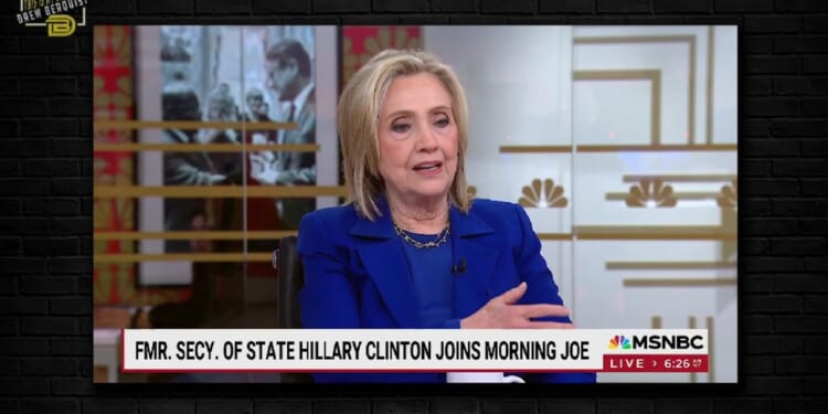 Hillary Clinton’s MSNBC Rant Targeting White Christian Men Sparks Outrage