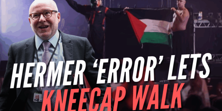 Kneecap Terror Case Thrown Out After Richard Hermer 'Error' – Guido Fawkes