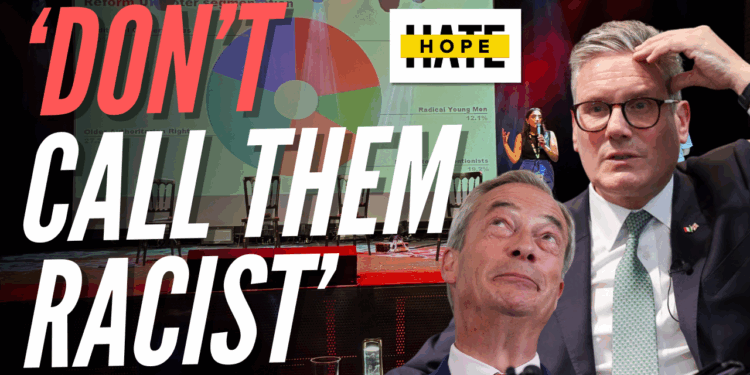 Labour-Linked Hope Not Hate Warns Activists NOT to Call Reform 'Racist' – Guido Fawkes