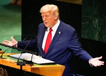 Listen to a SHOCKED UN After Trump Condemns Palestinian State and Demands Hamas RELEASE Hostages (Watch) – Twitchy